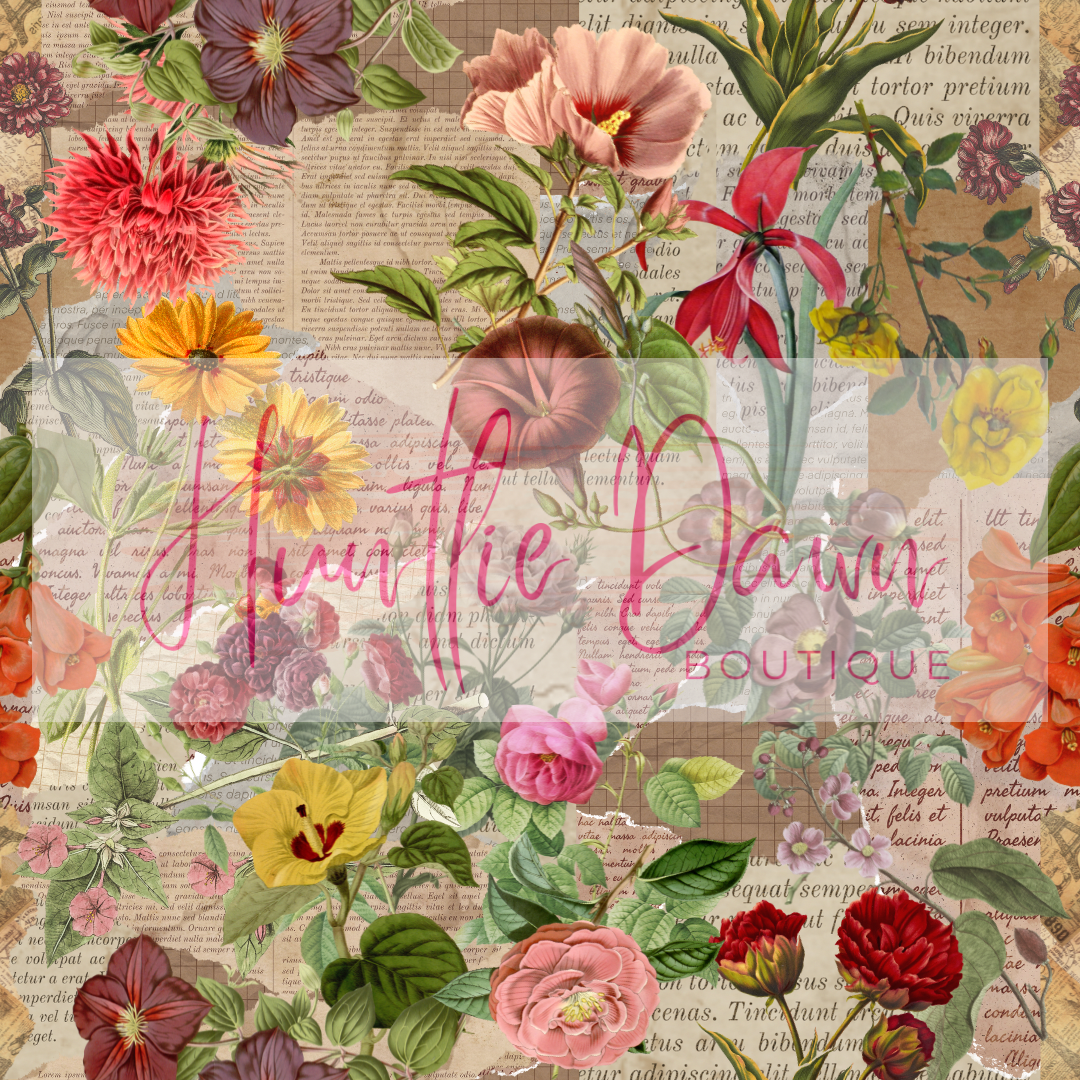 Vintage floral