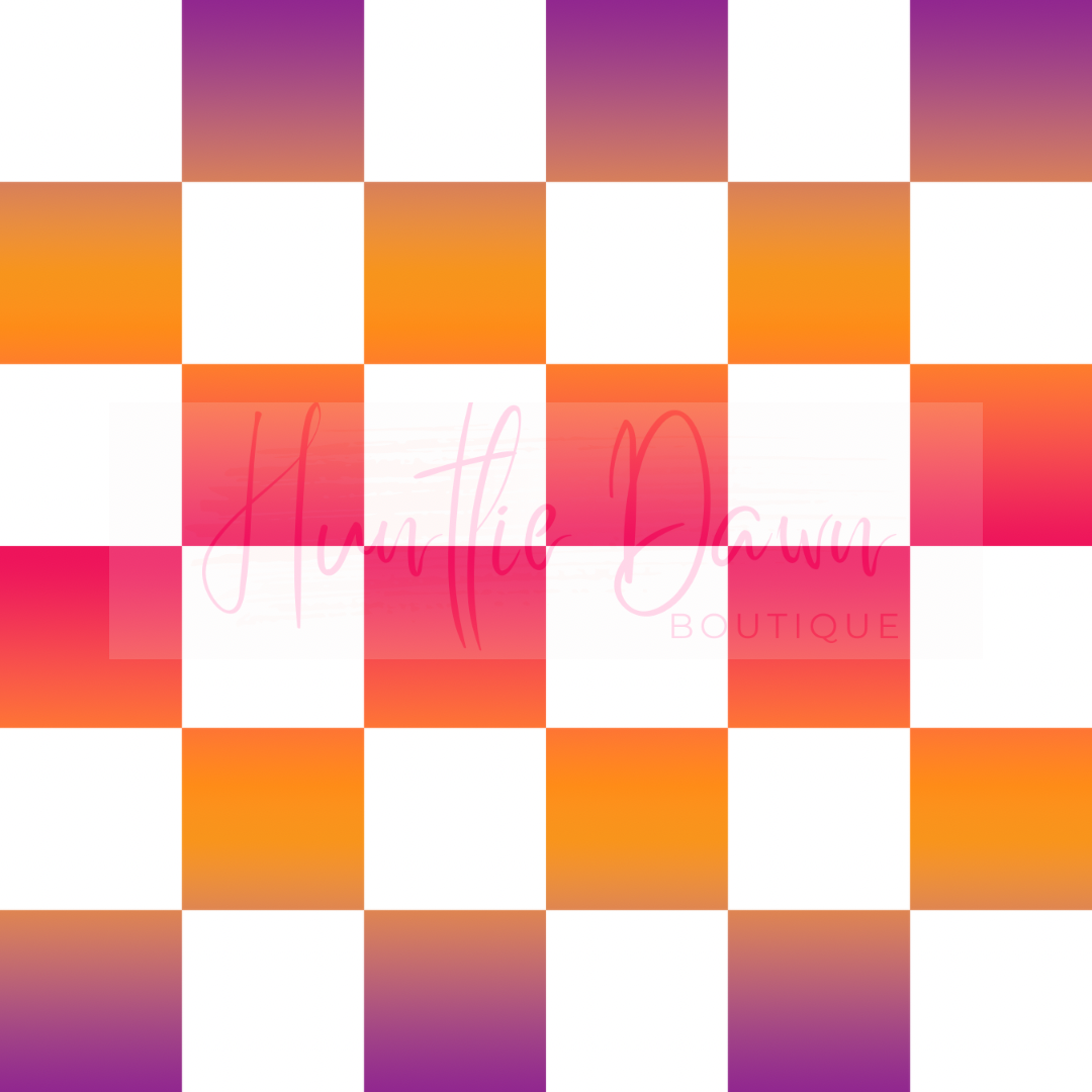 Purple orange gradient