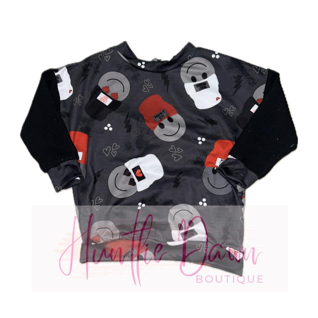 Mystery long sleeve dolman NB-9/10