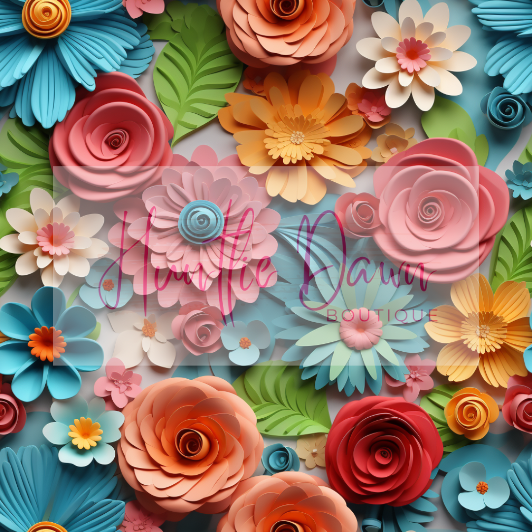 3d floral bundle
