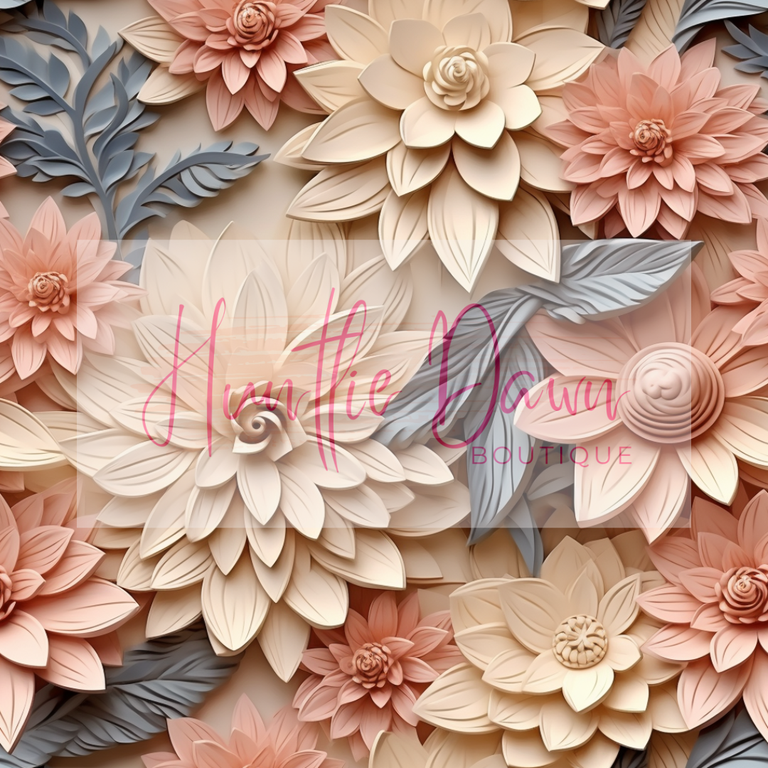 3d floral bundle