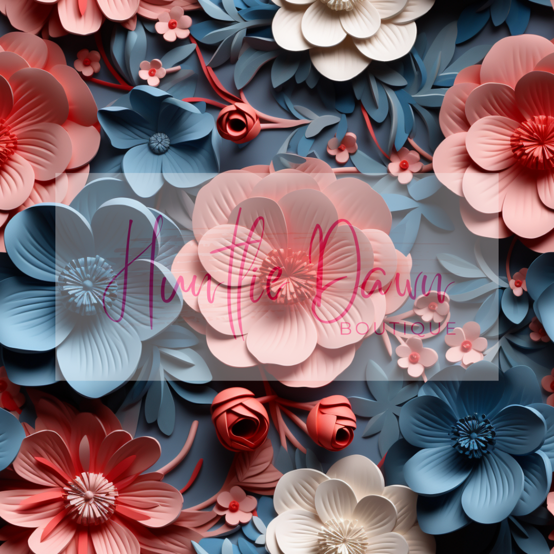 3d floral bundle