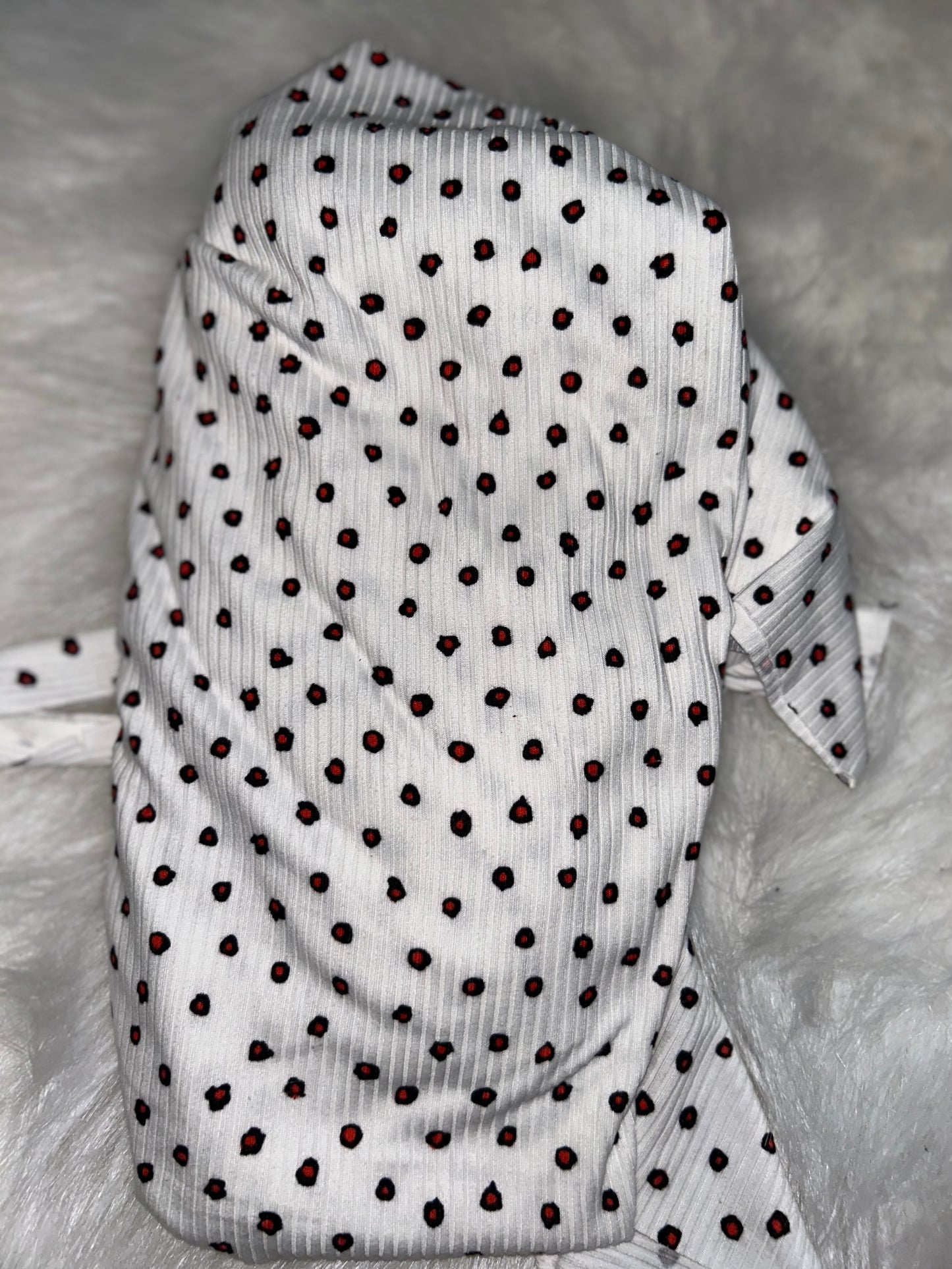 Red polka dot