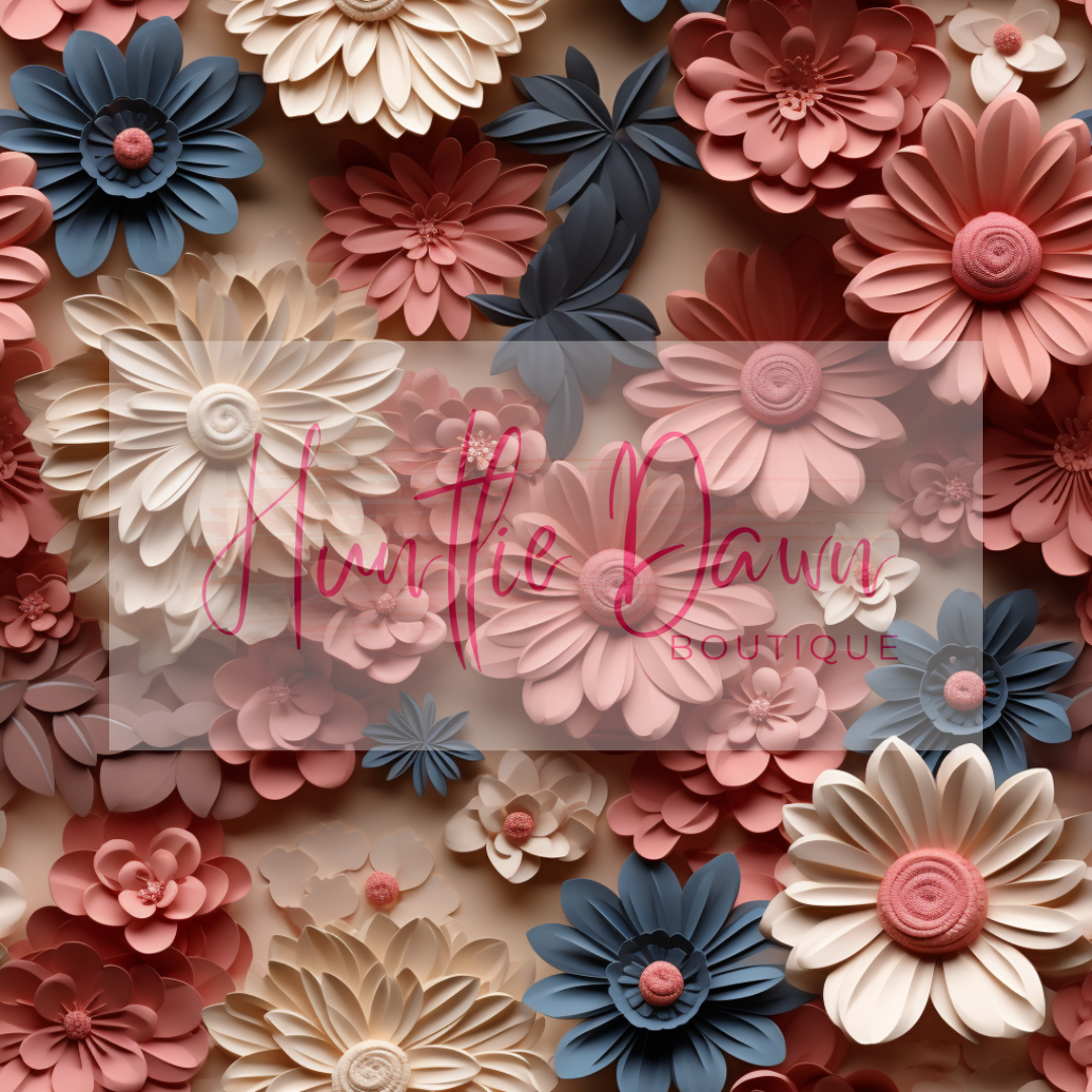 3d floral bundle