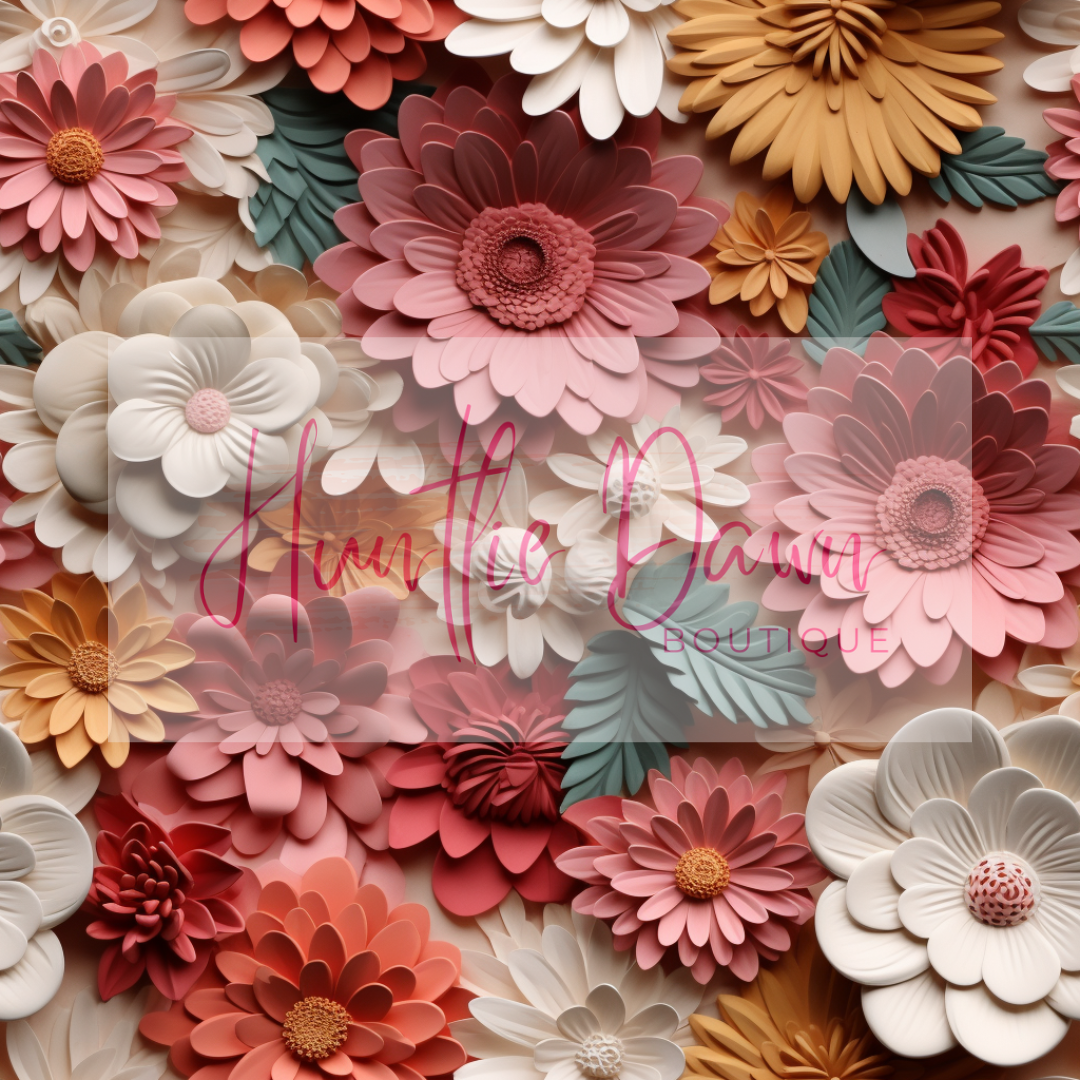 3d floral bundle