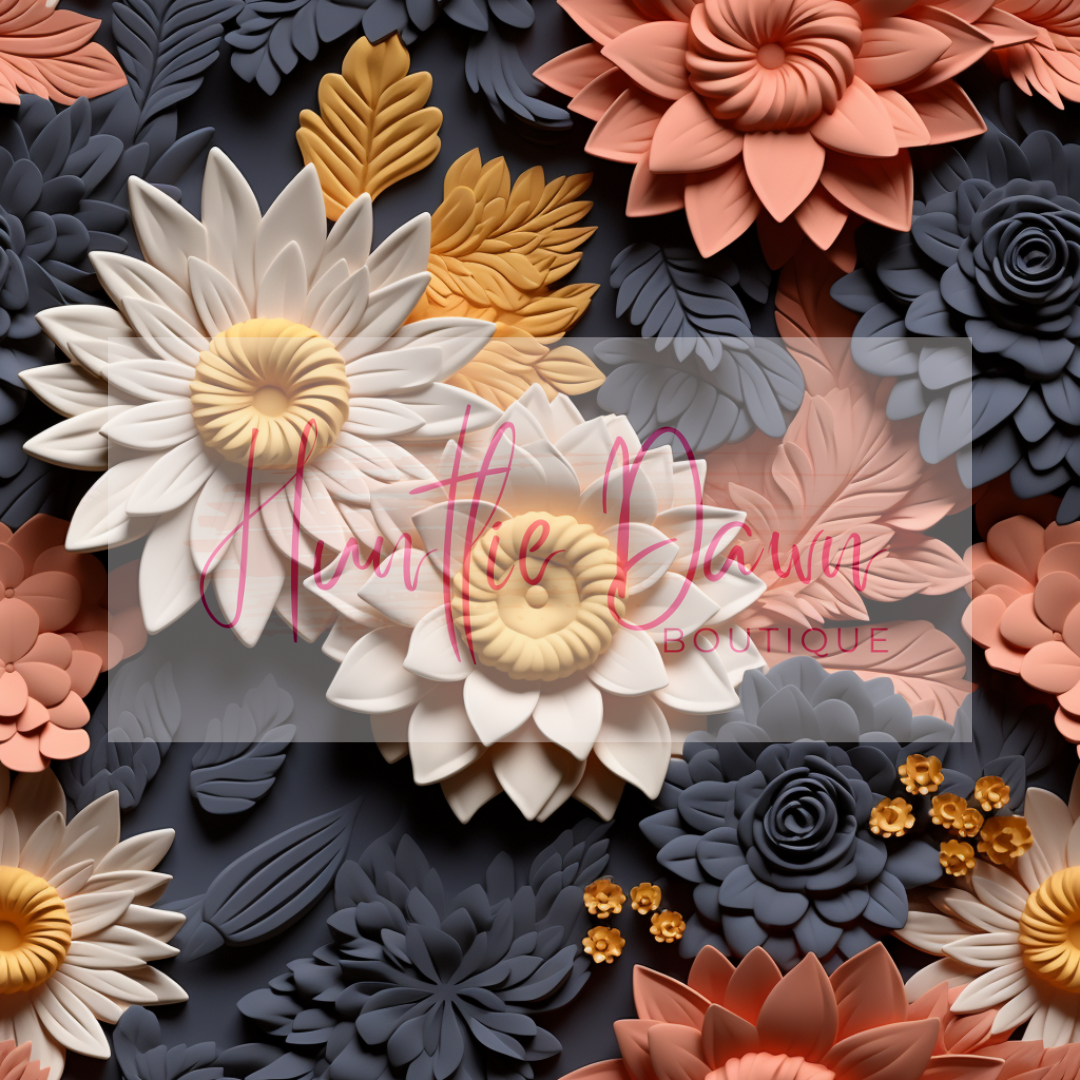 3d floral bundle