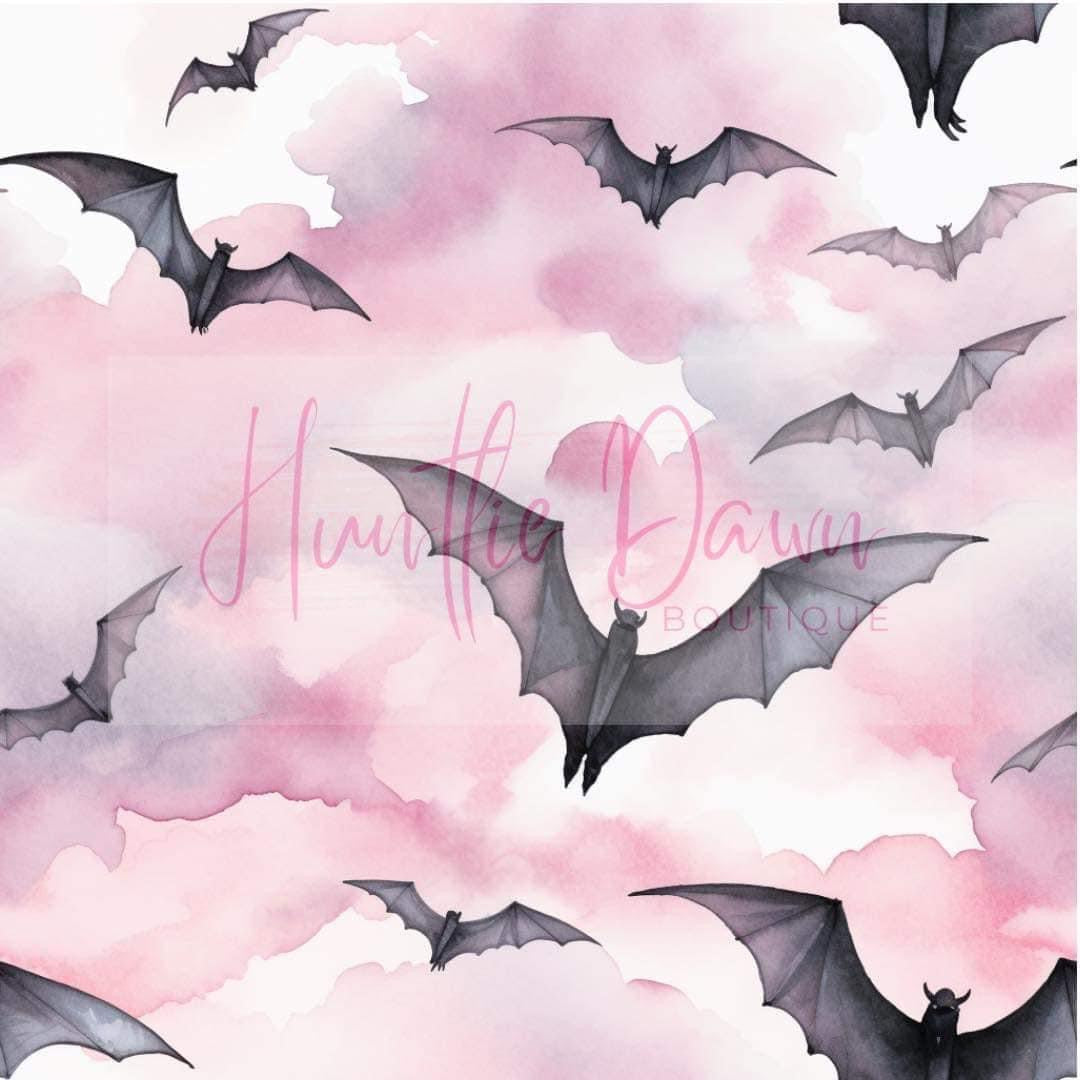 Bats on pink