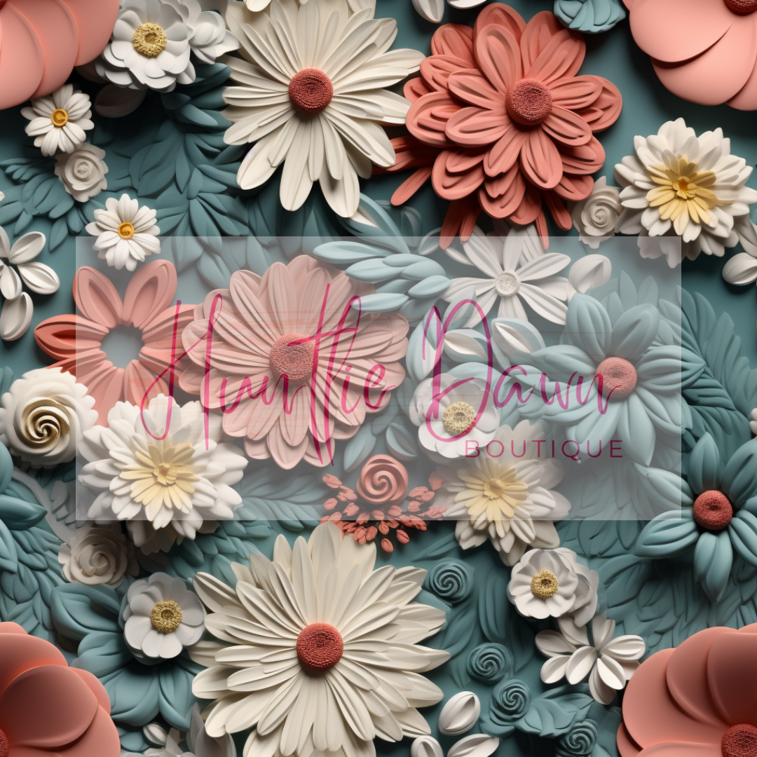 3d floral bundle