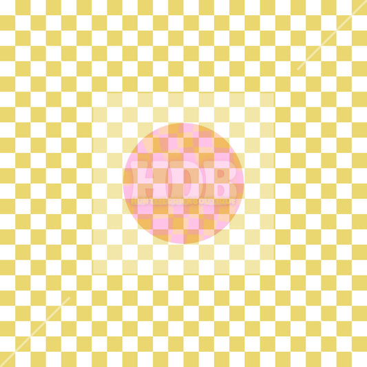 Yellow checker coordinate to softballs