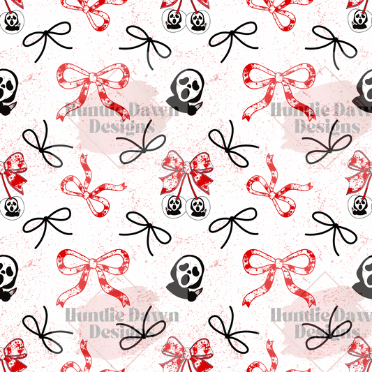 Horror bows seamless