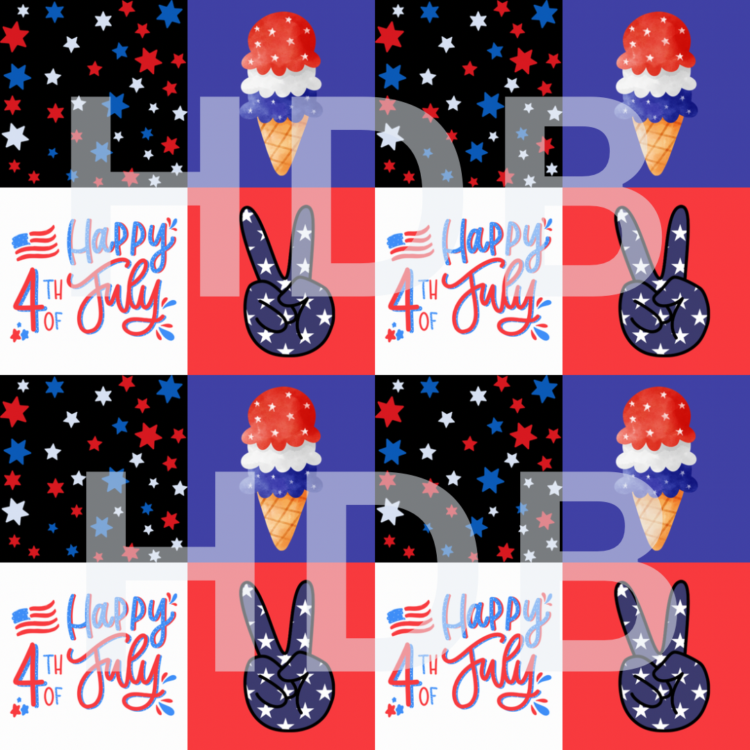 4th of July and ice cream