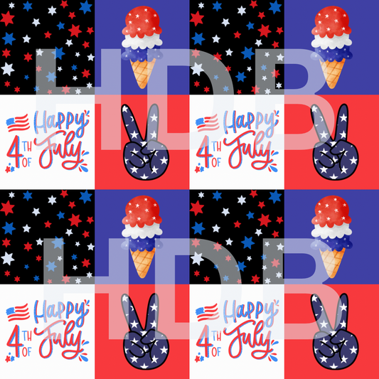 4th of July and ice cream