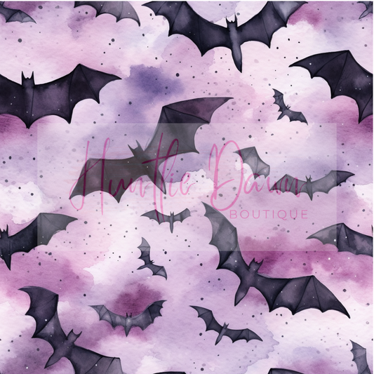 Watercolor bats bundle