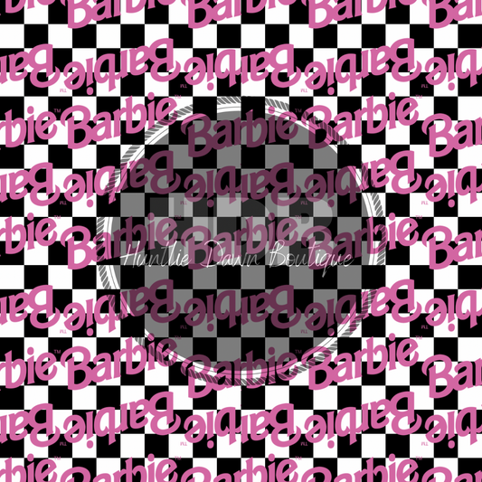 Pink checker